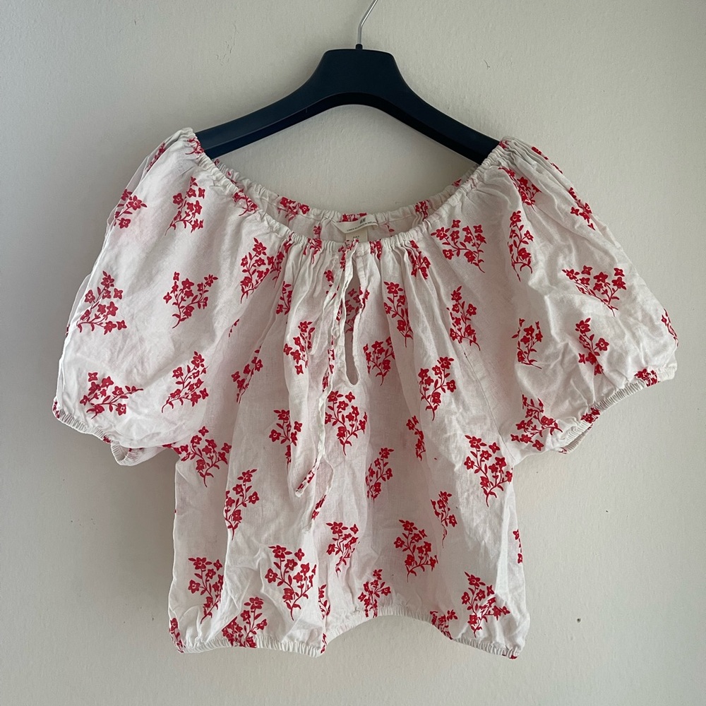 Floral Off-Shoulder Top
